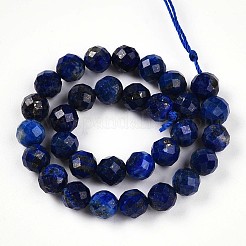 Filo di Perle lapis lazuli naturali &nbsp;G-S345-6mm-24