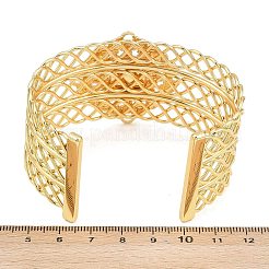 Изготовление браслета-манжеты из нержавеющей стали 304&nbsp;BJEW-P363-01G