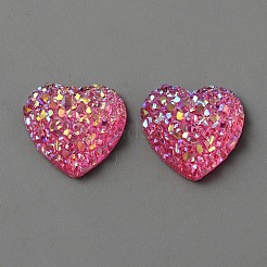 Druzy смолы кабошоны&nbsp;RESI-WH0026-84