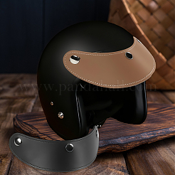 2 шт. двухцветная искусственная кожа для полей фуражки&nbsp;AJEW-CL0002-65