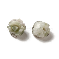 Натуральный мир нефрит резной цветок разбросанные бусины G-O156-B-34