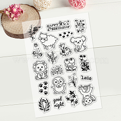 PVC-Plastikstempel&nbsp;DIY-WH0167-56-52