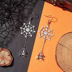 Серьги-подвески из нержавеющей стали 304 EJEW-TA00421