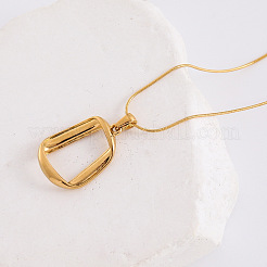 Винтажные трапециевидные подвески из нержавеющей стали 304 WL0350