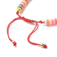 Braccialetto di perline intrecciate con conchiglia di ciprea naturale&nbsp;BJEW-JB07373