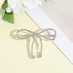Броши-банты из сплава для женщин&nbsp;JEWB-WH20003-09P