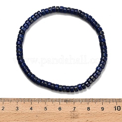 Природные лазурит бисером растянуть браслеты&nbsp;BJEW-F523-03A