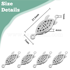 100 комплект застежек-коробочек из нержавеющей стали 304 STAS-DC0012-95