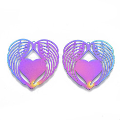 Ионное покрытие (ip) 201 филигранные подвески из нержавеющей стали X-STAS-R102-26