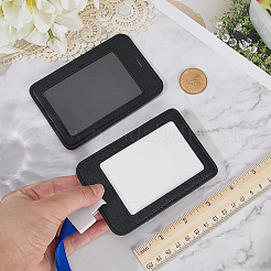 Пластиковый держатель для визитных карточек из ПВХ&nbsp;AJEW-WH20006-351A-01