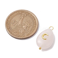 3шт 3 стиля подвеска из натурального розового кварца PALLOY-JF02576-02