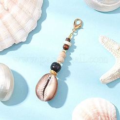 Подвесные украшения из натурального кокоса&nbsp;HJEW-JM03227-02