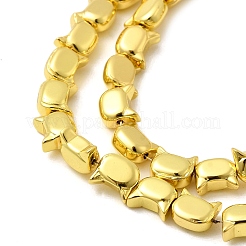 Стеклянные бусины с гальваническим покрытием &nbsp;EGLA-F166-11