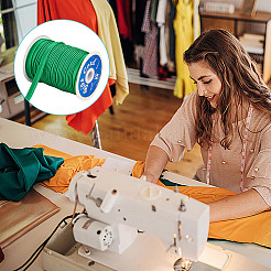 Отделка крышки атласным шнуром длиной 66 м. SRIB-WH0011-187C