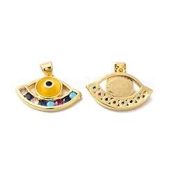 Ручной зла подвески бусины глаз LAMP-E034-01G