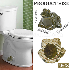 Аксессуары для ванной комнаты из смолы AJEW-WH20023-01B