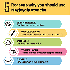 Трафареты для рисования домашних животных DIY-WH0403-182