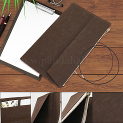 1 pochette de rangement rectangulaire à fermeture éclair pour factures en papier&nbsp;ABAG-CP0001-32A