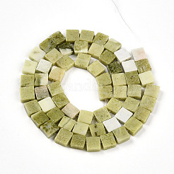 Природного нефрита нитей бисера G-N346-05A-07