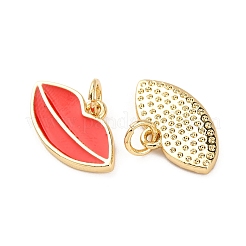 Латунь эмаль подвески&nbsp;KK-K408-30G