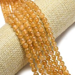 Натуральный Malaysia нефритовые бусы пряди&nbsp;G-L645-C01-6mm-15