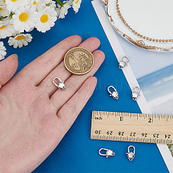 6 шт. латунные застежки-лобстеры&nbsp;KK-FG0001-30P