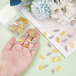 60 шт. 2-цветные литые звенья для люстры FIND-AR0004-69