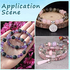 400шт. 10 стиля тибетский стиль сплава бусин набор цветов FIND-SP0002-17