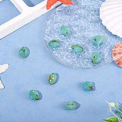 10pcs perles de chalumeau faites à la main&nbsp;LAMP-TADJ0001-07D