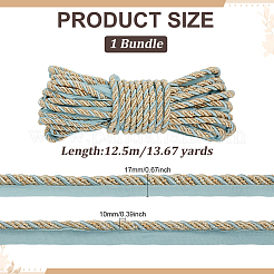 Отделка шнуром из полиэстера длиной 12.5 м&nbsp;OCOR-WH0120-07