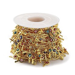 Латунные цепи с изогнутыми звеньями CHC-C001-09G