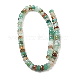 Натуральные полосатые агатовые бусы G-F790-I01-01N