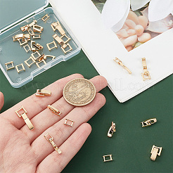 16 комплект из 4-х видов экологически чистых латунных застежек для часовых ремешков KK-BC0009-79