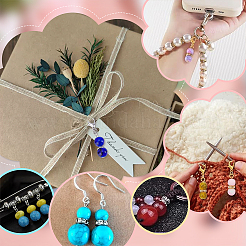 56шт. 14-х стилевые стеклянные подвесные украшения HJEW-PH02124