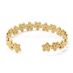 Браслеты-манжеты из нержавеющей стали 304&nbsp;LS-BJEW-P302-04G