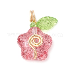 Прозрачные стеклянные подвески&nbsp;PALLOY-JF03961