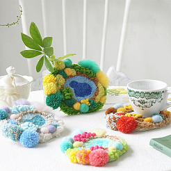 Наборы для вышивки иглами своими руками для начинающих&nbsp;DIY-WH20095-003B