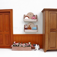 Деревянная настенная полка миниатюрные украшения PW-WGAF2CC-01