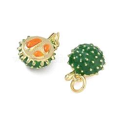 Латунь эмаль подвески&nbsp;KK-L256-44G-01