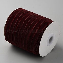 50 ярд полиэфирной односторонней бархатной ленты OCOR-WH0082-161B