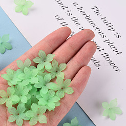 Матовые акриловые колпачки из бисера&nbsp;MACR-S371-05A-733