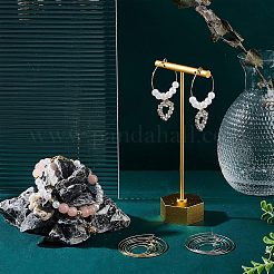 Фурнитура для сережек-колец из нержавеющей стали 304&nbsp;STAS-UN0004-60