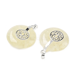 Natürliche Zitrone Jade Anhänger&nbsp;GG-CBAF4FB-02S-B05