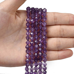 Природный аметист нитей бисера G-Z119-A40-01