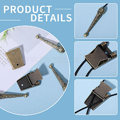 Набор для поиска галстуков-боло из сплава своими руками&nbsp;FIND-CA0009-03AB