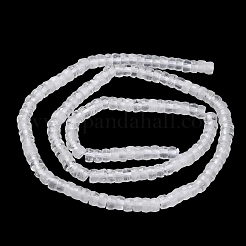 Природных кристаллов кварца бисер нитей&nbsp;G-A299-A07-01