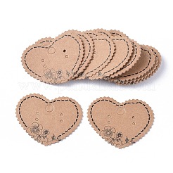 Бумажные карты дисплея серьги DIY-WH0146-66