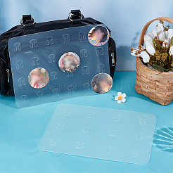 4 pieza de tablero de vendaje de PVC transparente para el dolor&nbsp;PVC-PH0001-41B