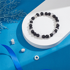 15 шт. 15 стиля латунных бусин из кубического циркония KK-PH0013-22