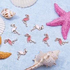 Подвески из эмали и сплава&nbsp;ENAM-PH0001-04LG